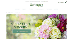 Desktop Screenshot of garlingtonflowers.com